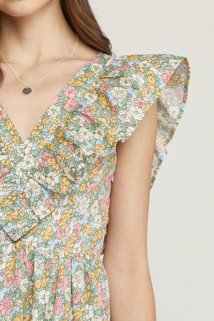最新モデル Garden Road Nigh – Dress Mini Floral Party ワンピース
