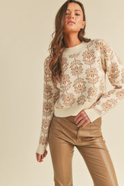 Maggie Floral Sweater
