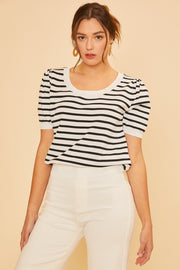 Allison Striped Top