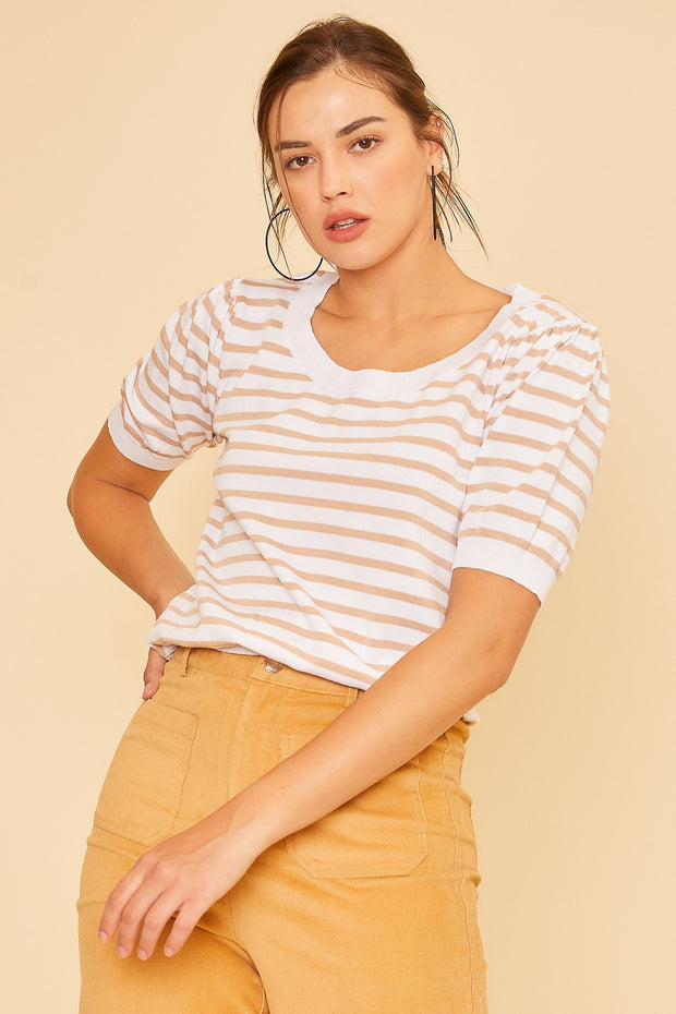 Allison Striped Top