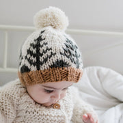 Forest Knit Baby Beanie Hat