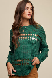 Cullen Crochet Pullover