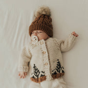 Forest Cardigan Baby Sweater