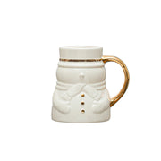 Stoneware Snowman Mini Mug
