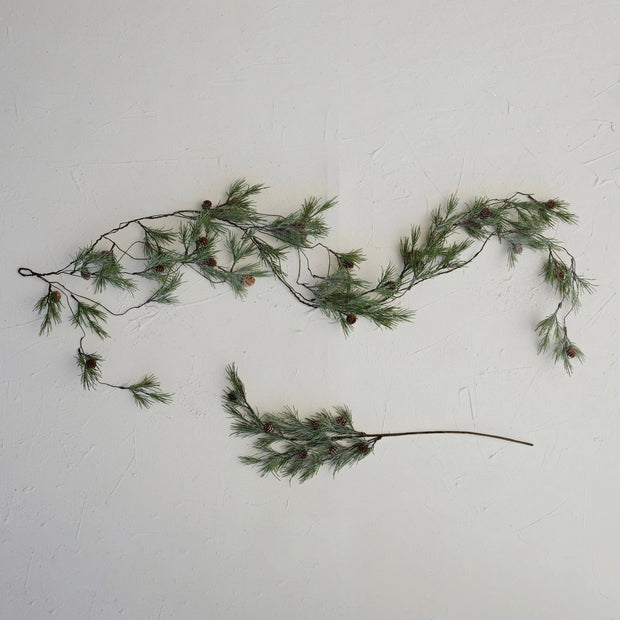 Pine Needle & Pinecone Garland