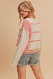 Sweetheart Striped Sweater