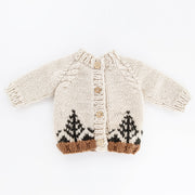 Forest Cardigan Baby Sweater
