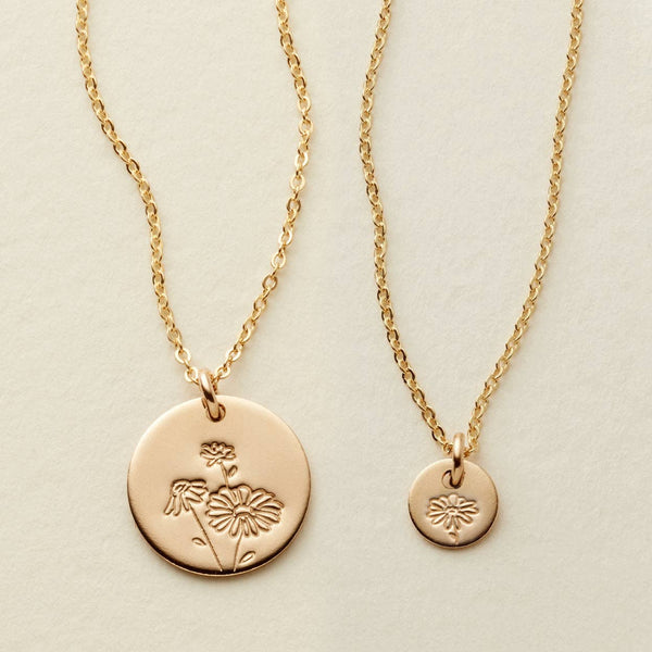 Birth Flower Necklace – Nigh Road