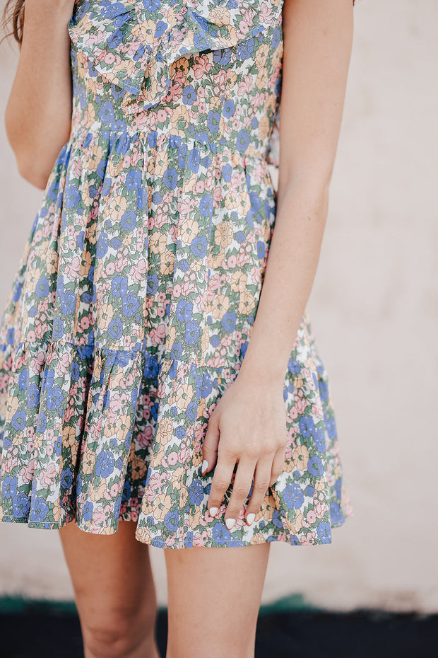 Garden Party Floral Mini Dress