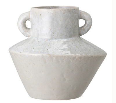 Handled Stoneware Vase