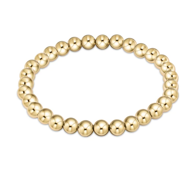 enewton -  classic gold 6mm bead bracelet