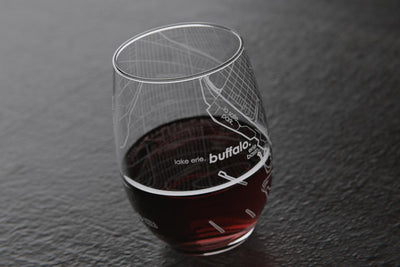Home Town Stemless Wine Glass