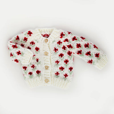 Bitty Blooms Baby Cardigan Sweater