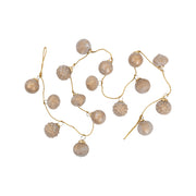 Marbled Gold Ornament Garland